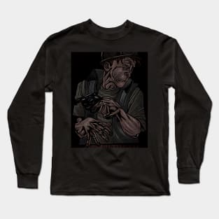 man with toy gun Long Sleeve T-Shirt